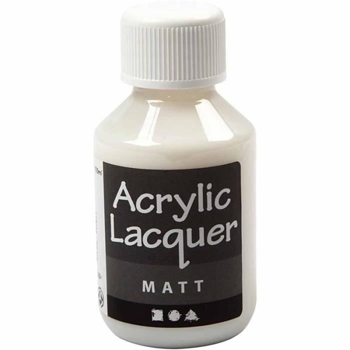Vernis acrylique - Mat - 100 ml
