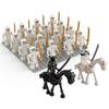 Ninja Skull Soldier Army Building Blocks Set with Weapons