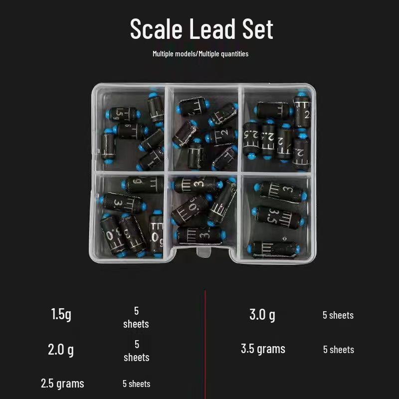 Soft Core Lead Fishing Sinker Sheet - Quick Counterweight for Fishing