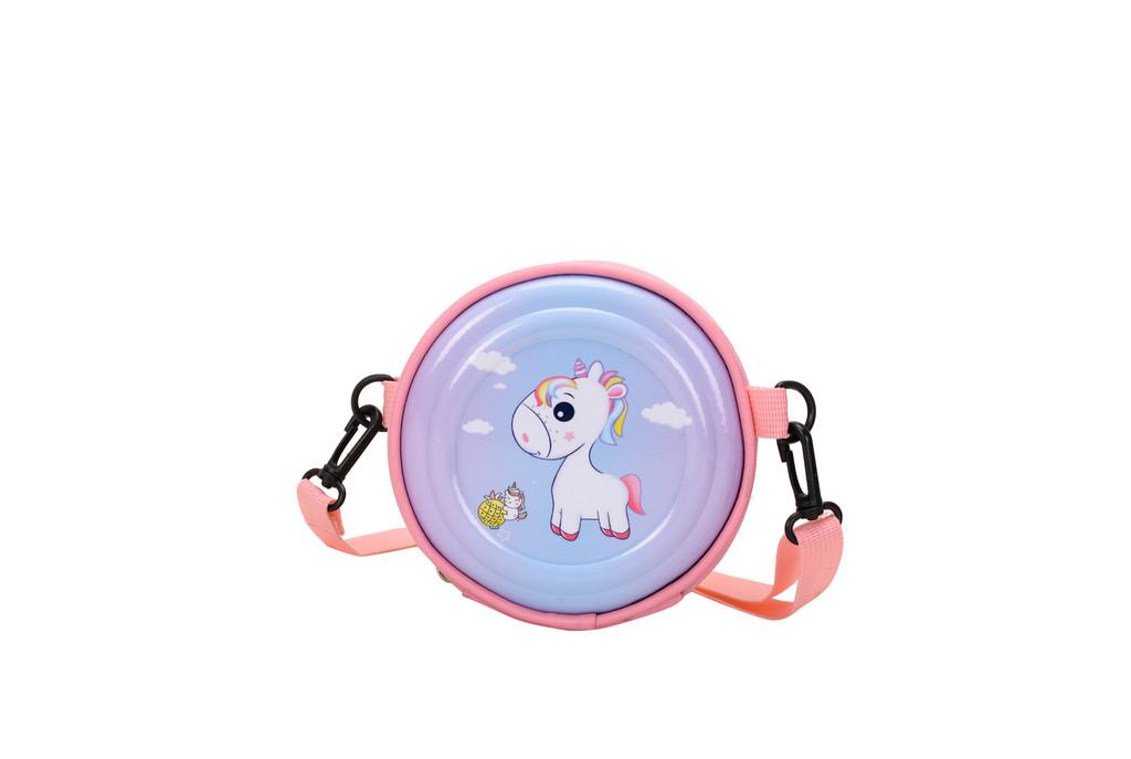 Adorable Children's Round Bag Cute Cartoon Hard Shell Shoulder Bag For Kids