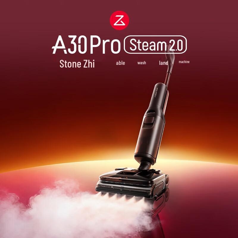 Roborock A30 Pro Steam 2.0 Wet Dry Vacuum & Steam Mop