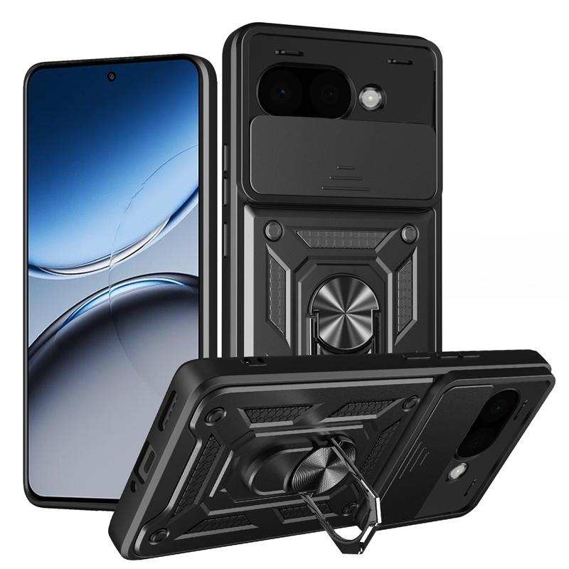 

For Google Pixel 9a 5G Case Matel Ring Armor Phone Cases For Pixel9a Pixle 9 a a9 2025 Magnetic Stand Holder Back Cover Fundas Google Pixel 9a