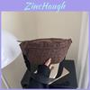 Street Style Leopard Print Waist Bag With Zipper Closure For Daily Use