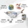 120Mm/16.1G Multi-Section Bait Bronzing Body Diy Color Luya Bait Hard Bait Bionic Bait Abs Sea Fishing Multi-Section