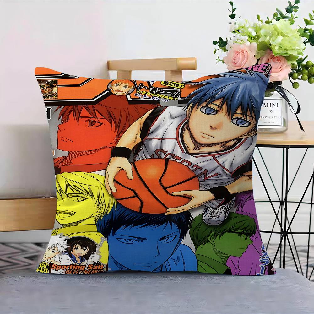 Anime Kurokos Basketball Pillow Anime Pillow Sofa Bed Head Pillow Cover Cushion Cover 45x45 Cm Fashion