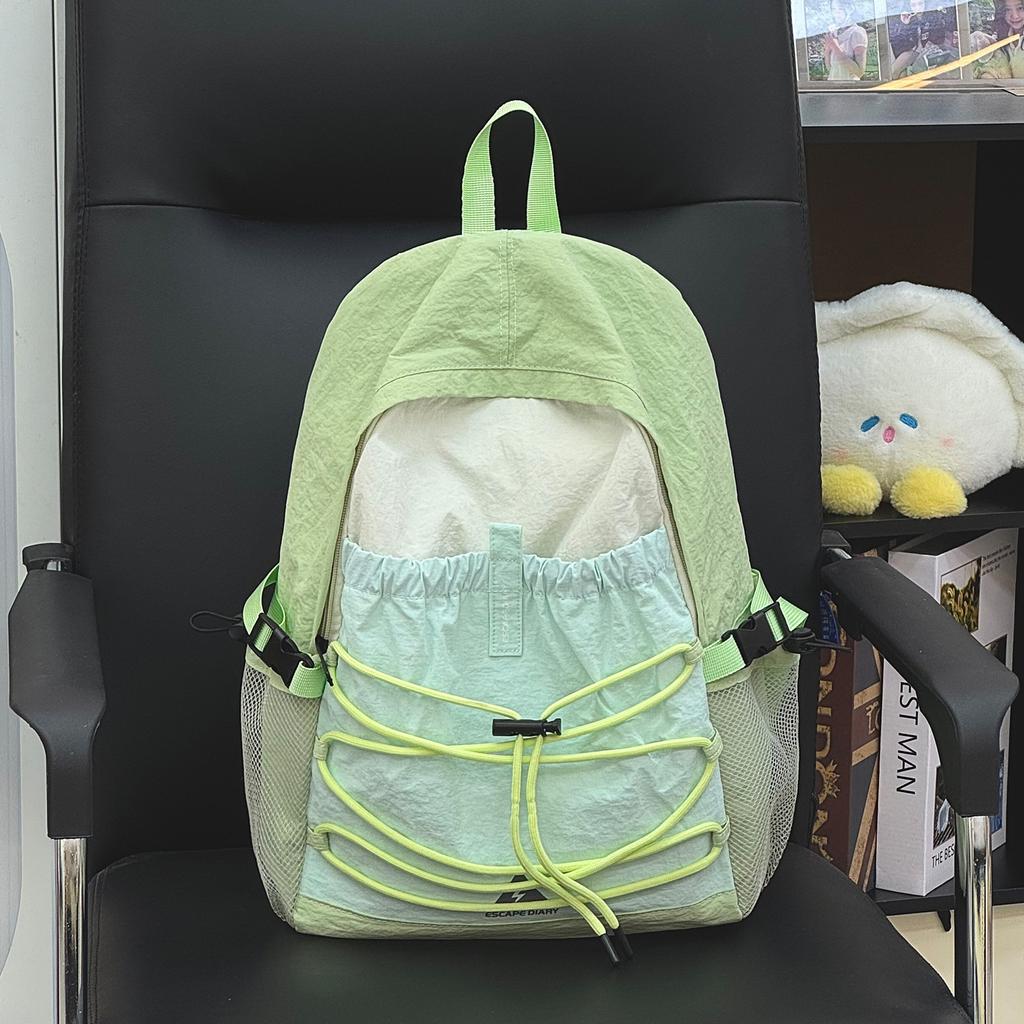 Schoolbag Travel Outdoor Backpack Women's Lightweight Mountaineering Bag Traceway Large Capacity Backpack Hiking Cycling Sports School Bag