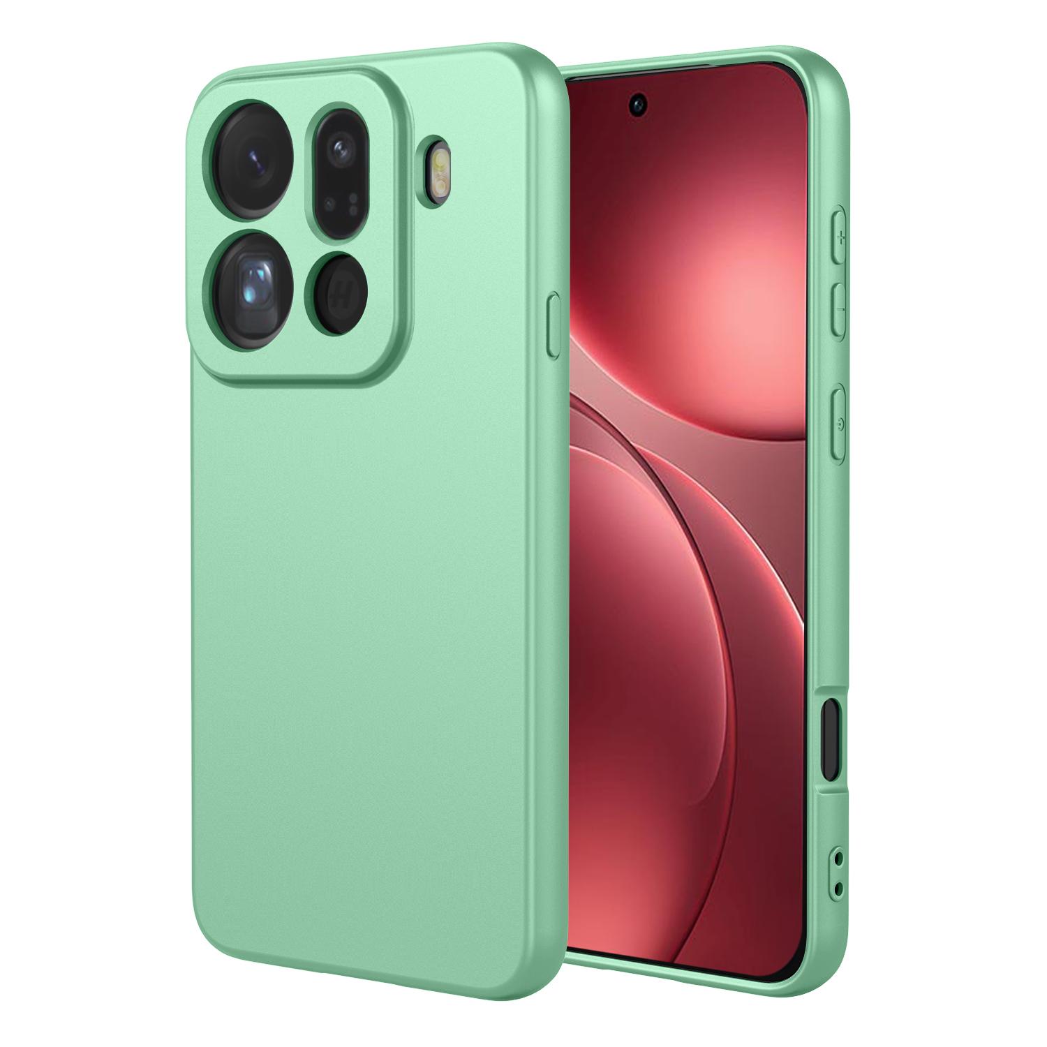 

For Oppo Find X9 Pro 5G Case Liquid Silicone Feel Soft TPU Protective Phone Cover