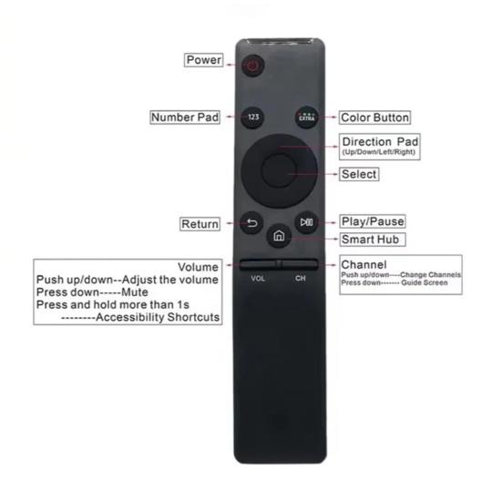 BN59-01259B TV Remote BN59-01658E TV Remote Control Ergonomic Universal Control BN59-01529D BN59-01279E Replacement