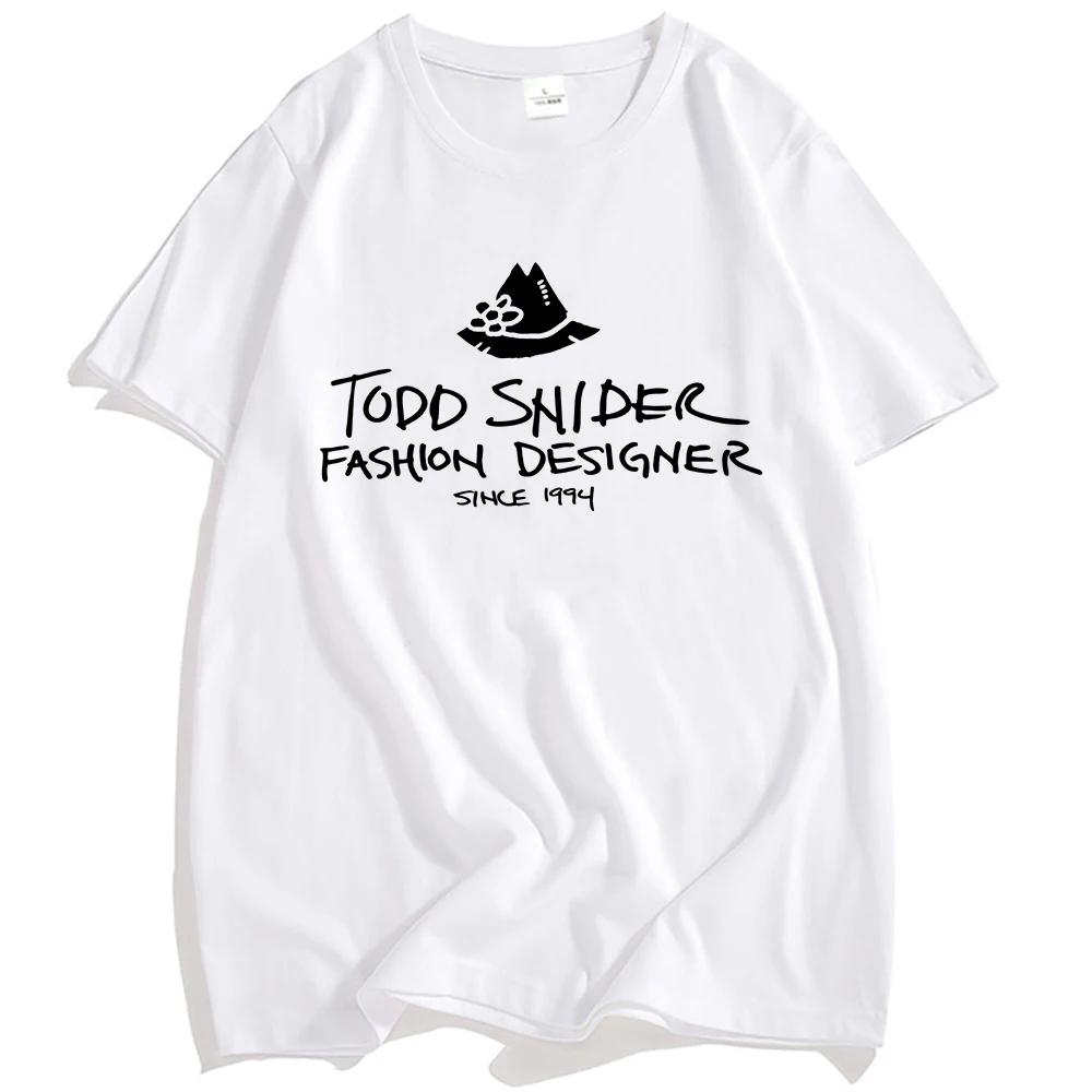 

Men Women T Shirts Todd Snider Fashion Designer Since 1994 Shirt Male Short Sleeve Cotton T-shirt Unisex Streetwear Loose O-neck S разноцветный