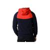 Nike Sportswear Patchwork Design With Embroidered Logo Hooded Jacket Men Outerwear Dark-Blue CJ4542-451
