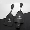 Car Key Case Remote Control Key Case Blocking Pouch Case For Mercedes Benz AMG W212 W205 W246 W177 W176 W213 GLC GLE GLS ML Welcome Laser Logo Lamp