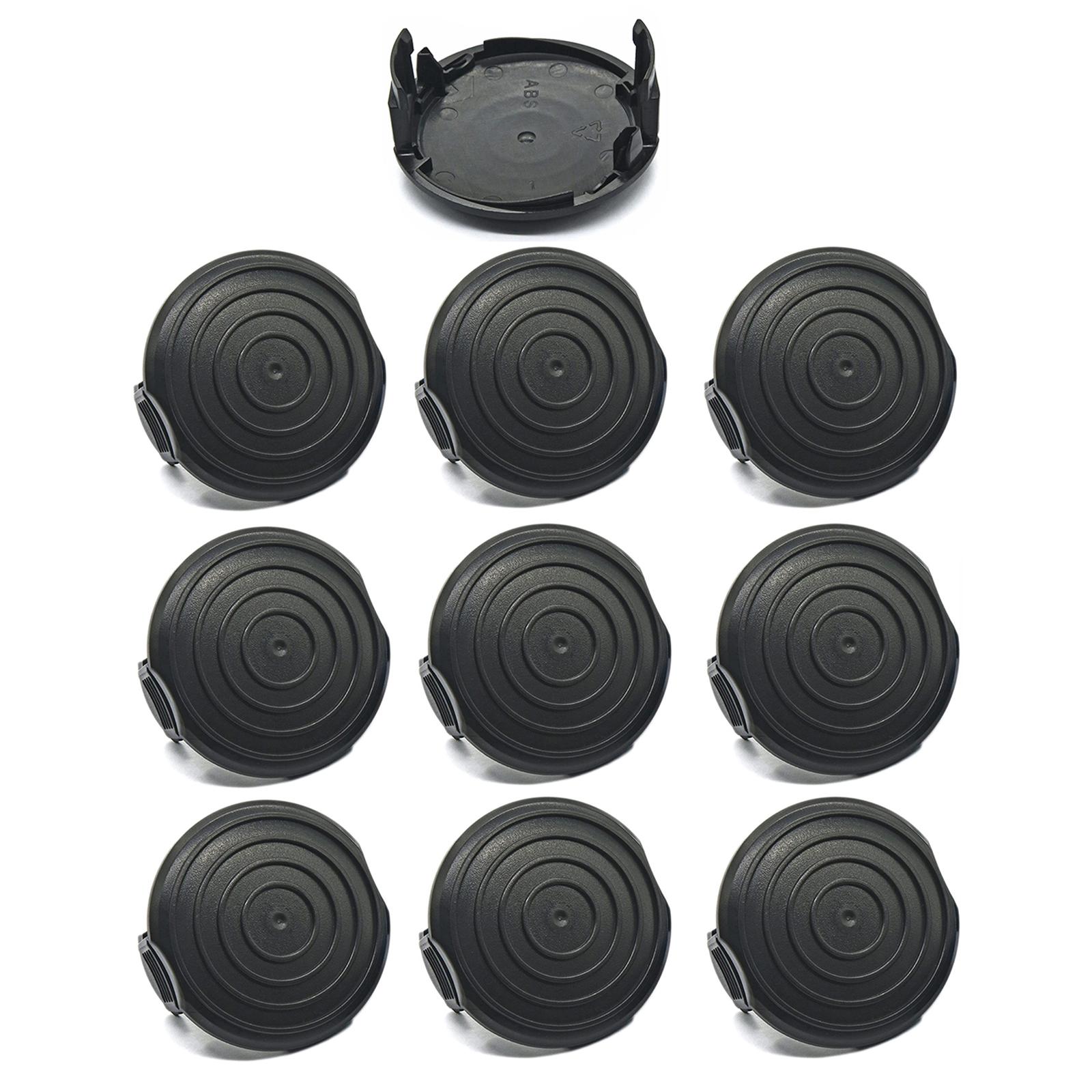 

TLW-05 10Pcs Replacement Spool Cap for Harbor Freight Bauer 20115E-B Bauer Corded BAUER 5.5Amp 15 in Electric String Trimmer A