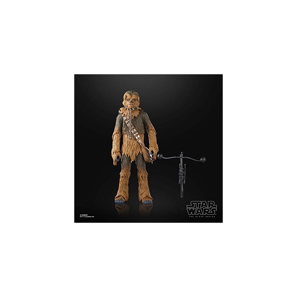 Hasbro Star Wars Black Series Chewbacca 6 Inch Action Figure Episode 6 Ages 4 and Up F7112