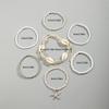7 Pcs/Set Bohemian Beaded Braided Starfish Rice Beads High-value Creative Bracelet
