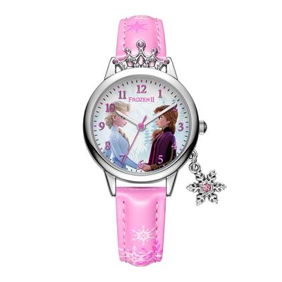 Perfect for School Entrance Ceremonies and Pink Gift-ready Girls' Watch, (Elsa Anna, 020) [Used]