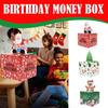 New Xmas Birthday Party Money Box Surprise Creative Money Case Unique DIY Candy Case Merry Christmas