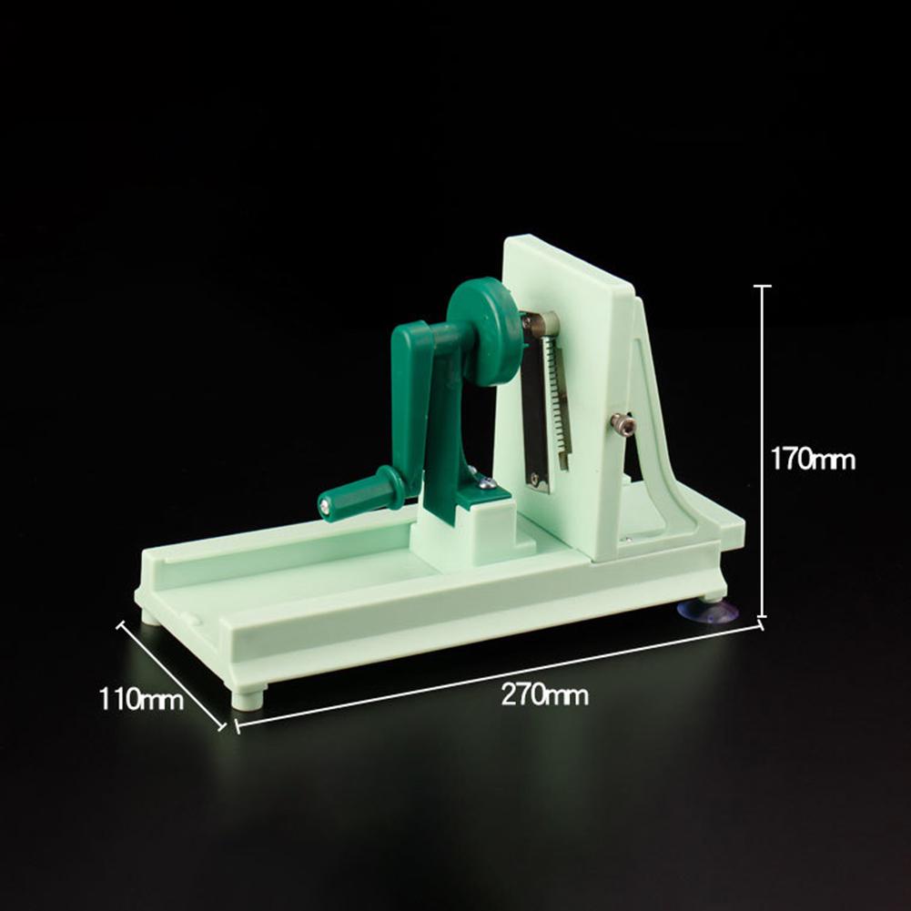 Spiral Slicer Manual Vegetable Spiral Slicer Multifunctional Vegetable Shredder Heavy Duty Veggie Spiralizer