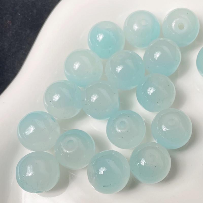 Handmade Glazed Crystal Glass Beads for DIY Jewelry & Bracelet Making