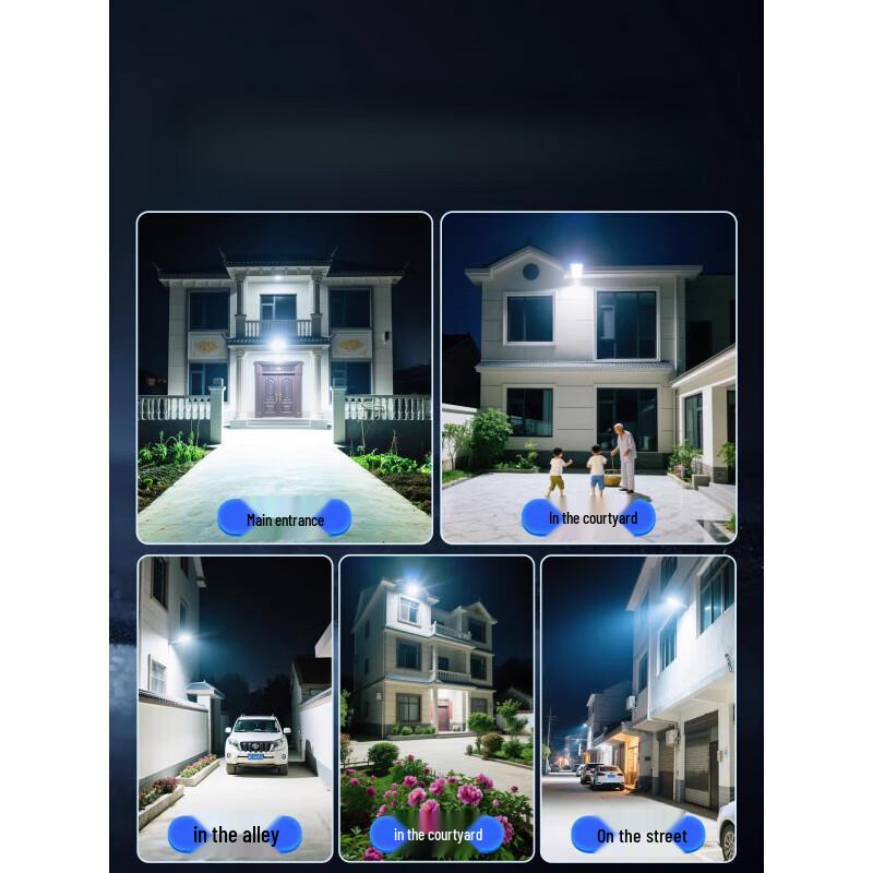 800000W Solar Motion Sensor Street Light