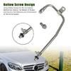 Replace 2710900477 0019972401 Turbocharger Oil Return Line with Hollow Screw