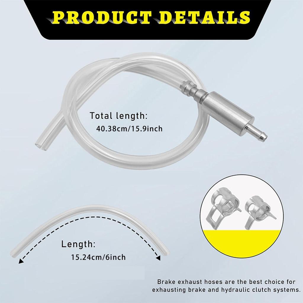 Car Motorcycle Brake Bleeding Oil Change PUmp Tool Bleeder Fluid Hose Hydraulic Clutch Valve Tube Set Pit Dirt Bike Accessories