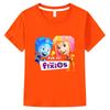 The Fixies 100% Cotton Children New Tees Funny Cartoon Print T-Shirt Girls Baby Boys Short Sleeve Kids Tops Anime T-shirts Summer Clothes