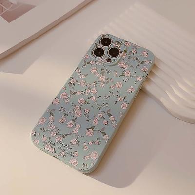 Cute Flower Retro Ins Soft Silicone Phone Case For Iphone 13 12 Promax 11 14 Plus Pro Max Cartoon Shockproof Back Cover Capa