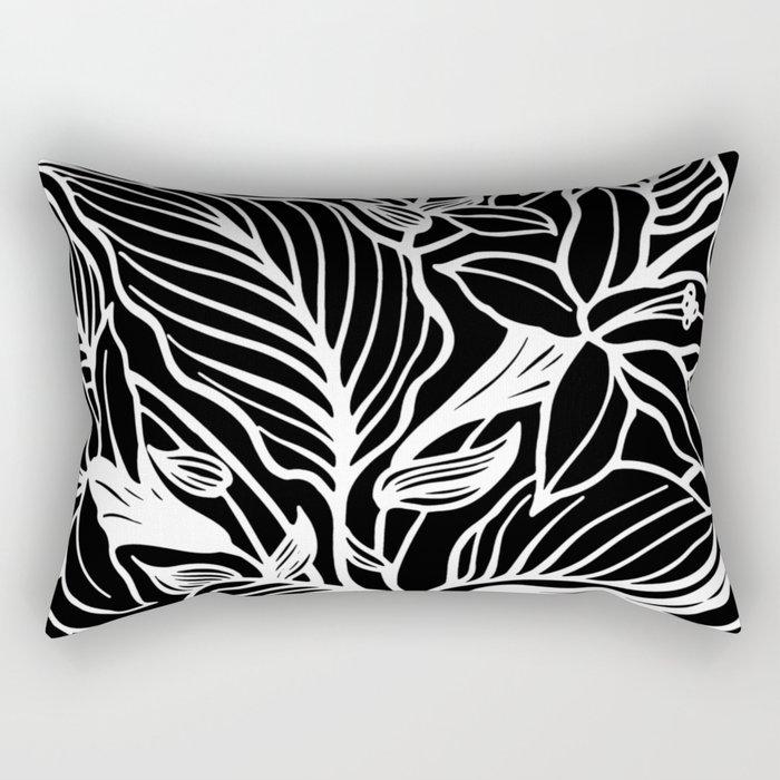 Modern Simple Black And White Geometric Long Strip Pillow Case Sofa Pillow Cushion Cover Premium Durable Quality