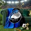 Coperta Football Atalanta League Leggera Ideale per il Letto Perfetta per Viaggi, Campeggio, Soggiorni, Uffici, Divani, Regalo di Natale per tifosi