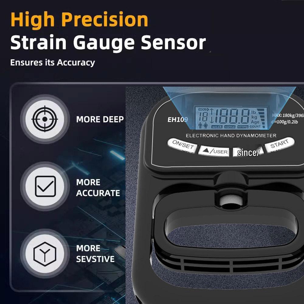 Electronic Hand Dynamometer for Exams & Fitness Testing