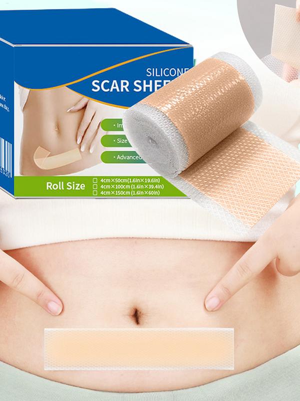 Silicone Scar Tape Self Adhesive Scar Cover Tape Self adhesive beauty patch invisible skin scar patch Reusable Silicone Scar Tap