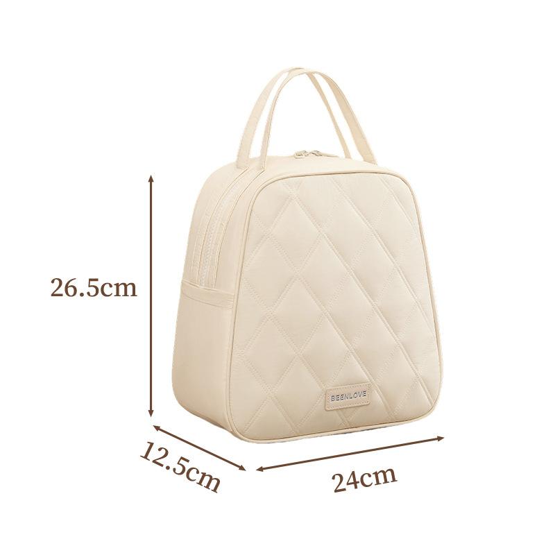 

Bagel Semi-circle Handheld Lunch Bag Office Worker Lunch Box Student Insulated Thermal Meal Tote Convenient Portable Use