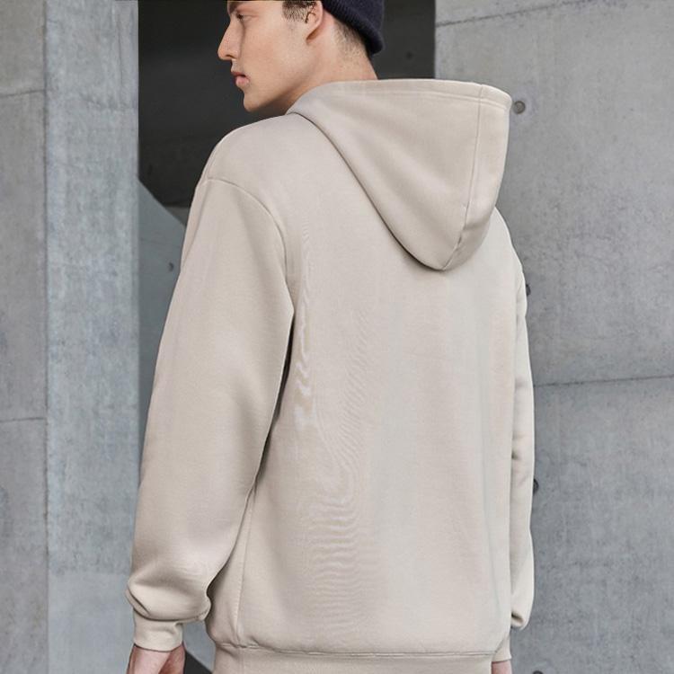 Adidas Solid Color Hooded Casual Long Sleeve Sweatshirt Unisex Sweatshirt Phosphor-Brown IV7584