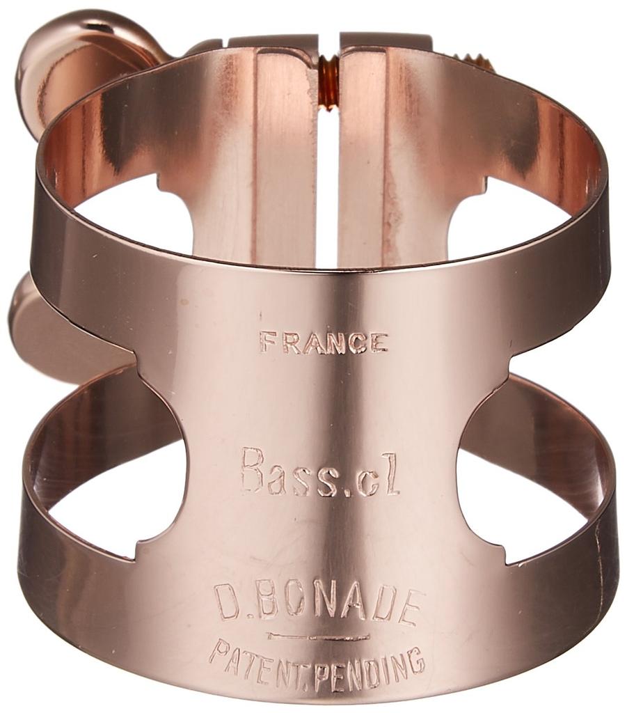 Bonnard Bass Clarinet Ligature Pink Gold 2253PG