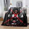 Anuel AA Rapper Hip Hop Singer Blanket Sofa Office Hiking Picnic Super Soft Quilt Fashion Flannel Throws Blanket birthday Gift