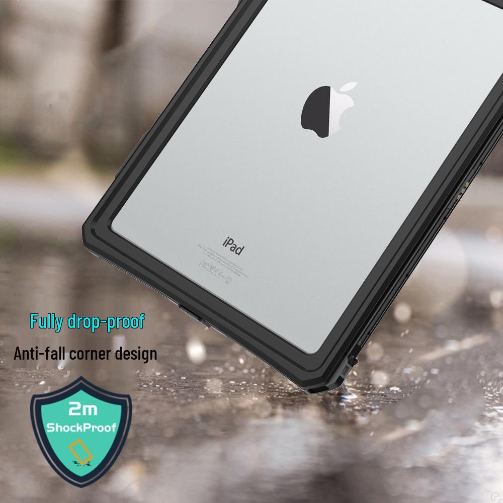 Red Pepper Waterproof Shockproof Case for iPad 7/8/9/10.2