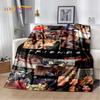 Friends TV Show D Printed Plush Throw Blanket Soft Flannel for Bedroom Living Room Sofa Picnic  Cozy Cover