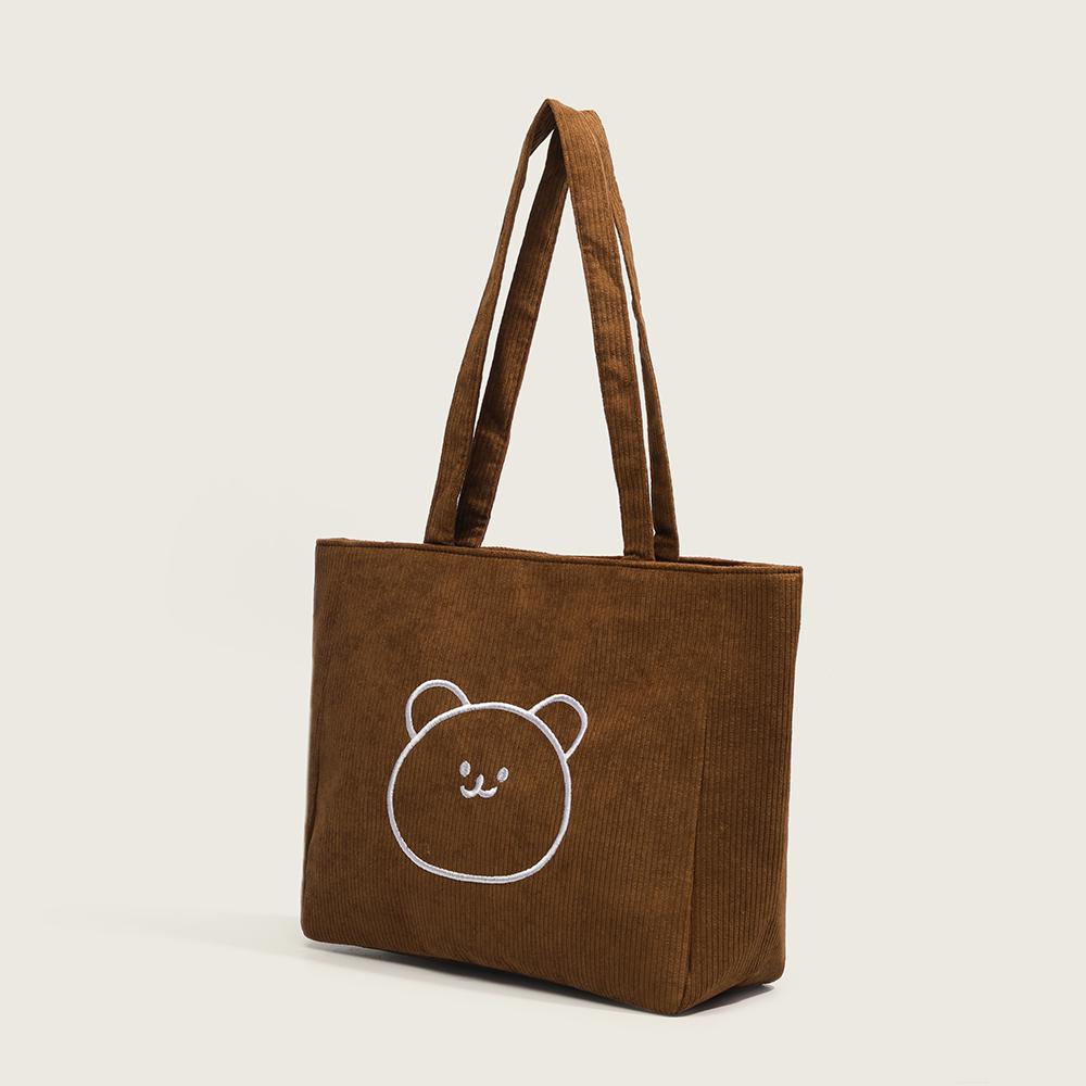 Bag Tote Bag Women Large Capacity Handbag Cloth Bag Shoulder Bag Ladies Commuting High-end Sense Light Luxury Cute Korean Style