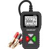 BM550 Battery Tester 6V/12V/24V - 100-2000 CCA Analyzer for Car, Truck, Motorcycle, ATV (1.8" Screen)
