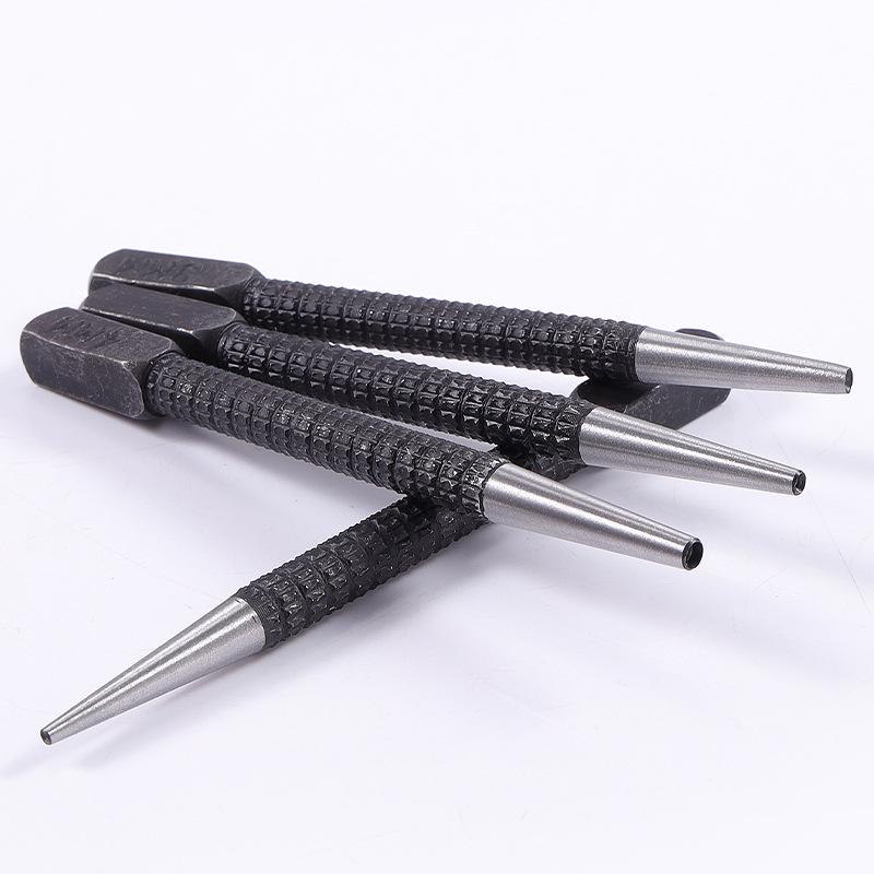 High Hardness Drill Bit with Manual Positioning Center Punch for Precision Punching and Marking. Ideal for Locating Circles, Dots, and Squares.