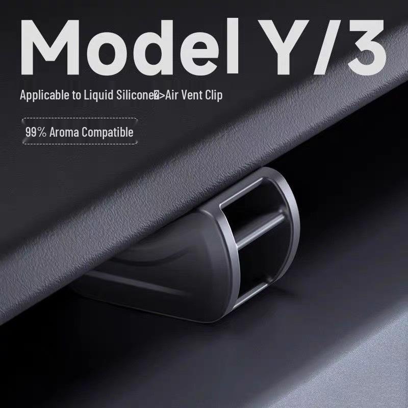 

Refurbished Tesla Y/3 Air Vent Aromatherapy Holder & Conversion Clip Standard Model Y/3 чорний