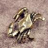 Crabs Statue Figurines Crabs Decors Sculptures Brass Crabs Decorative Objects Table Centerpieces for Home Decorations