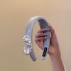 Retro Satin Tassel Headband Elegant Chinese-style Sponge Headband Hairband for Washing face, Applying Masks,Taking Photos