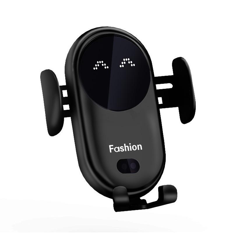 S11 Wireless Car Charger: Intelligent Infrared Phone Holder with Fast Charging.