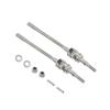 CVD Drive Shaft Dogbone Heavy Duty Universal AR44 Axle Front and Rear for RC 1/10 Axial SCX10-II 90046 90047 JEEP Wrangler