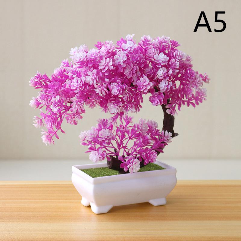 

Імітація Підробленого Кімнатного Бонсаю Штучна Рослина Настільна Прикраса Штучна Рослина Бонсай Маленьке Дерево в Горщику Домашня Декорація