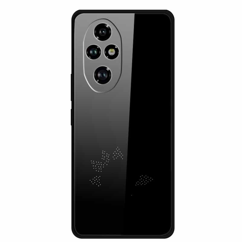 

For Honor 200 Pro Case 200Pro Soft Bumper Tempered Glass Back Cover Case For Honor 200 Pro Phone Case Cover Honor200 Pro Coque Honor 200 Pro