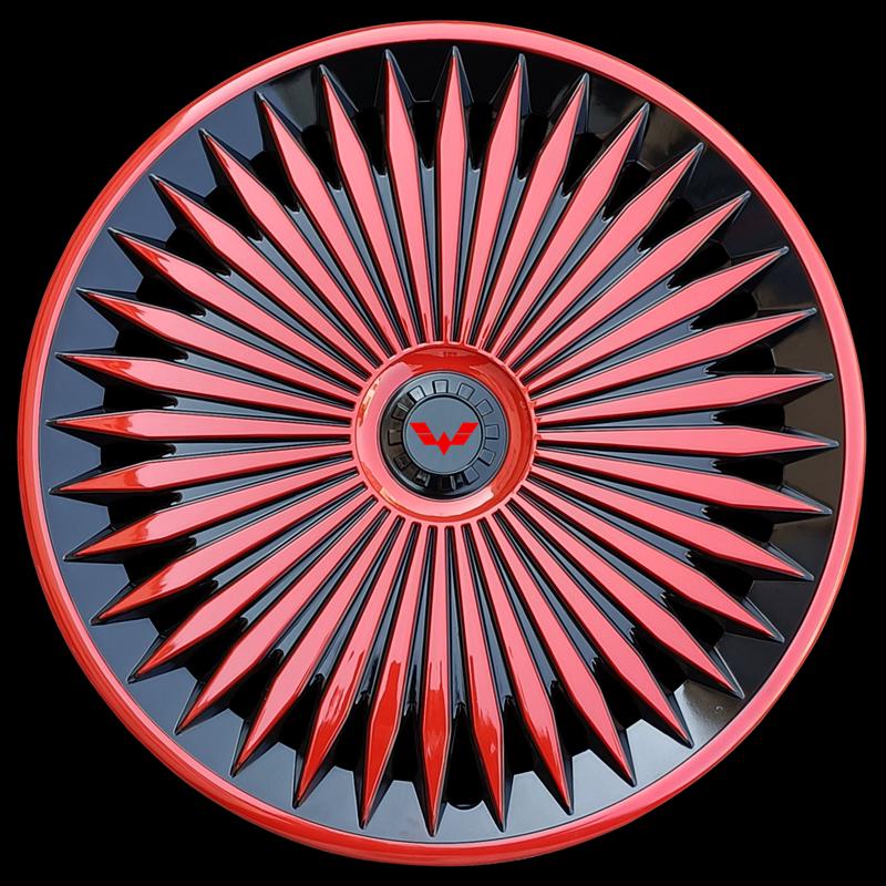 Für Wuling Zhengcheng Rongguang Neuer LKW 15-Zoll-Radnaben- und Stahlkranzabdeckungen.