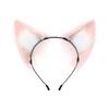 Japanese Style Faux Fox Ears Headband Cosplay Halloween Costume Accessory Adults