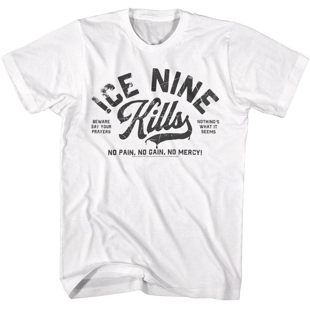 Ice Nine Kills - No Pain No Gain - American Classics - Solid White Short S 100